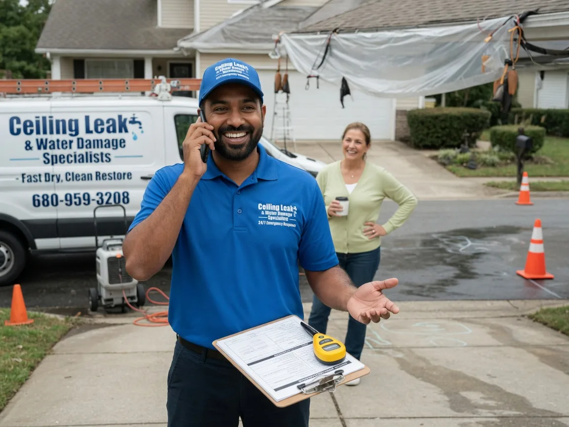 Ceiling Leak Cleanup Hinckley, MN FAQs